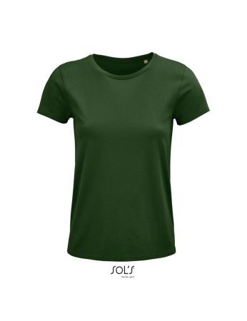 T-Shirt με οργανικό βαμβάκι (Crusader women 03581) κυπαρισσή